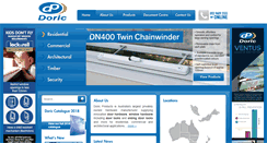 Desktop Screenshot of doric.com.au